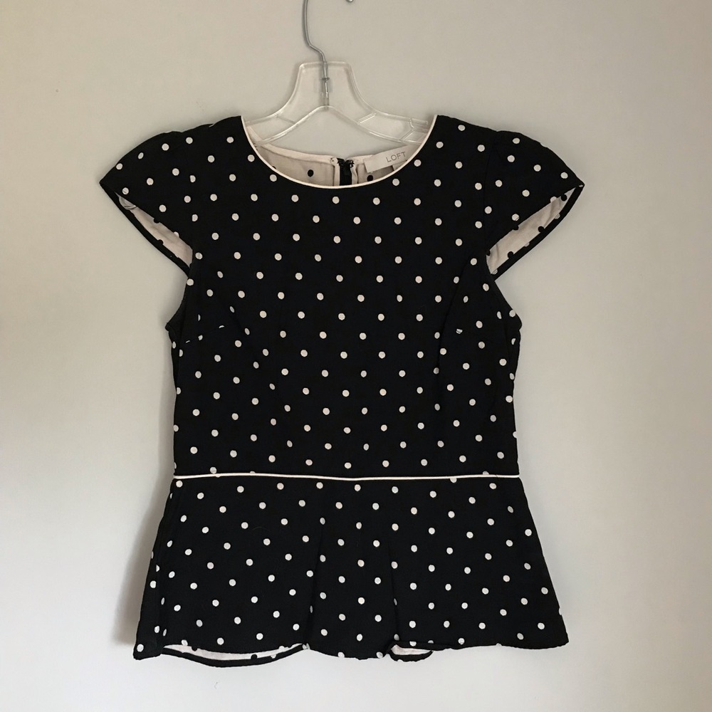 Loft Peplum top